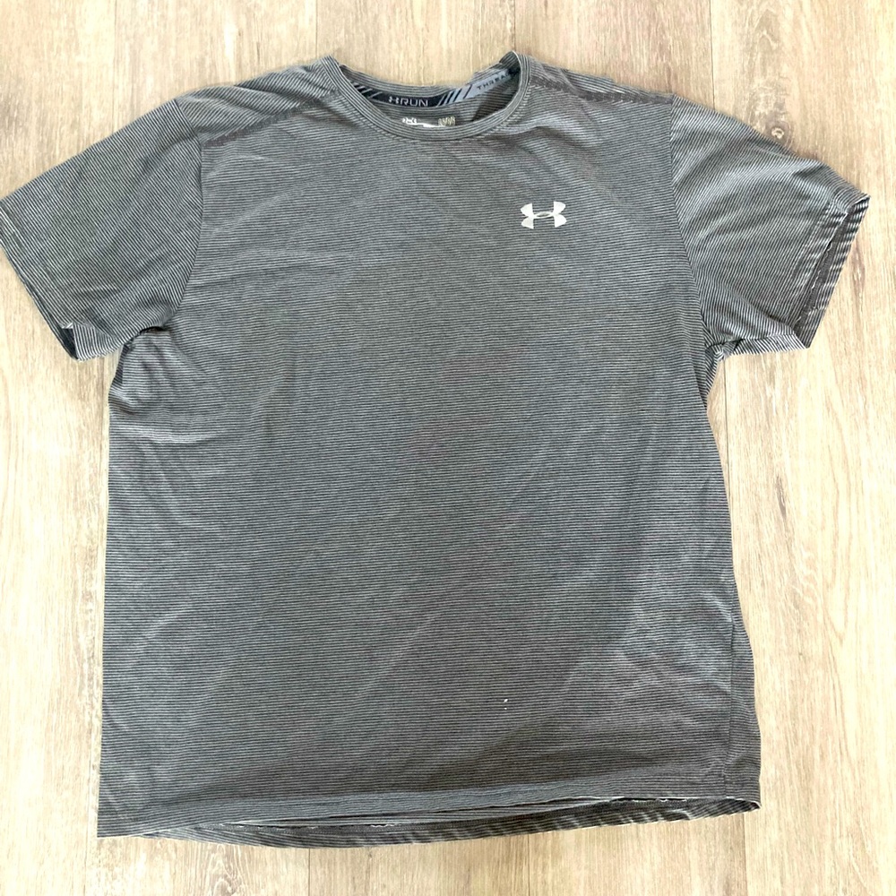 Under Armour Striped Grey Shirt